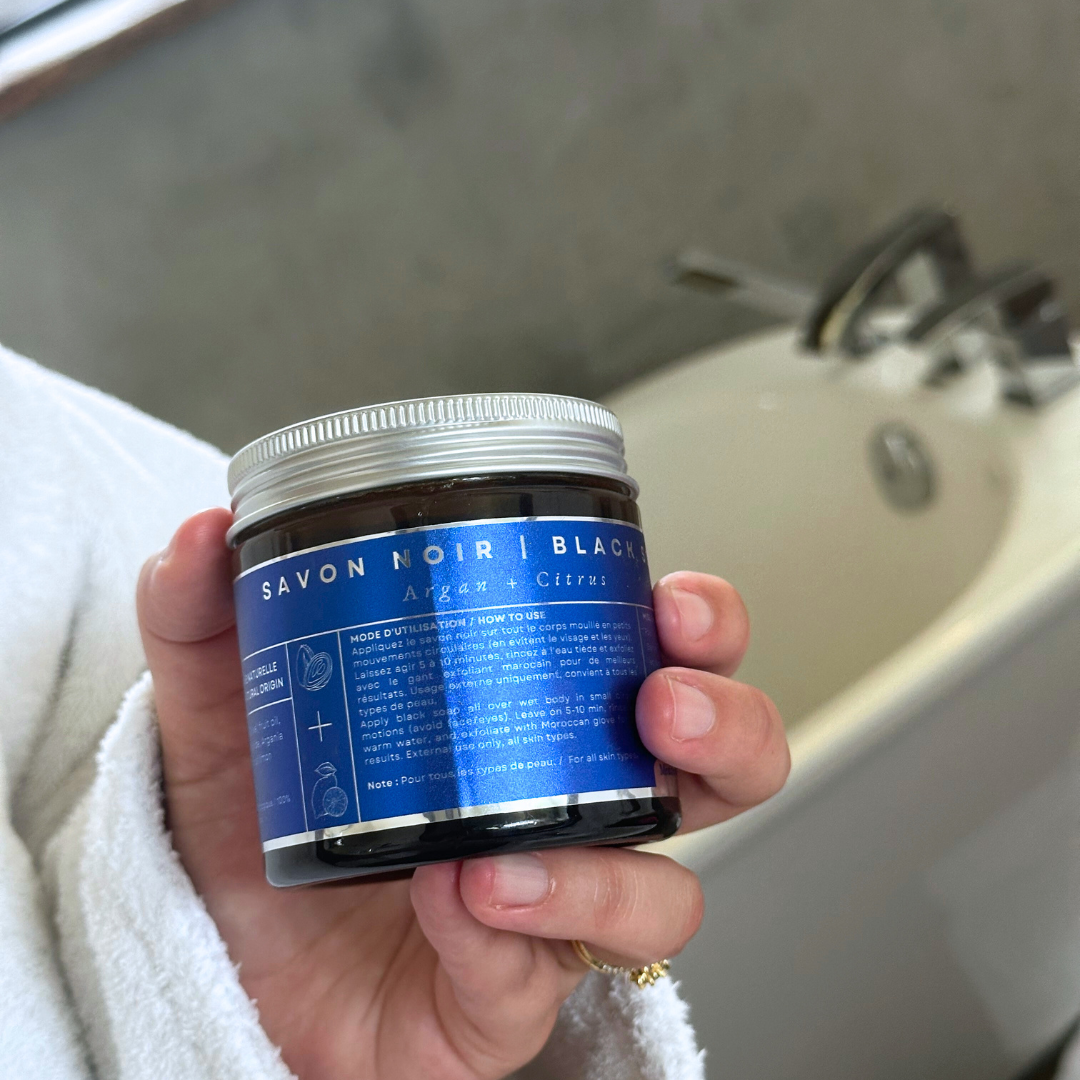 Moroccan black soap