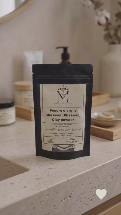 Natural 100% Pure Ghassoul (Rhassoul) Clay Powder